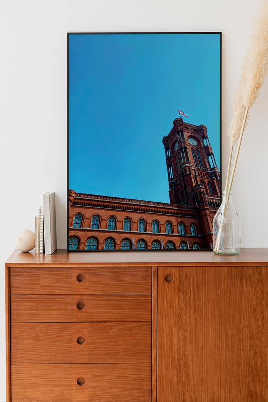 Rotes Rathaus in Berlin Photo Print