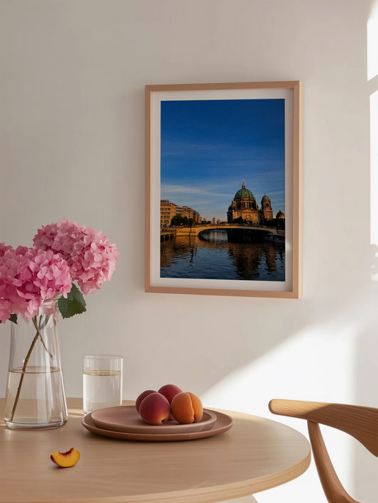 The Golden Hour in Berlin Photo Print