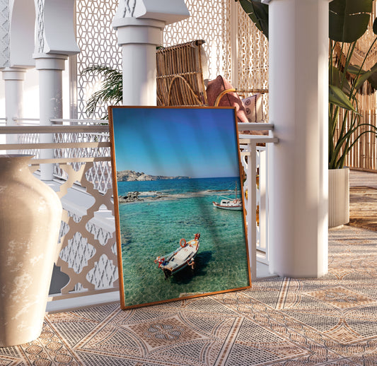 When blue is home Photo Print