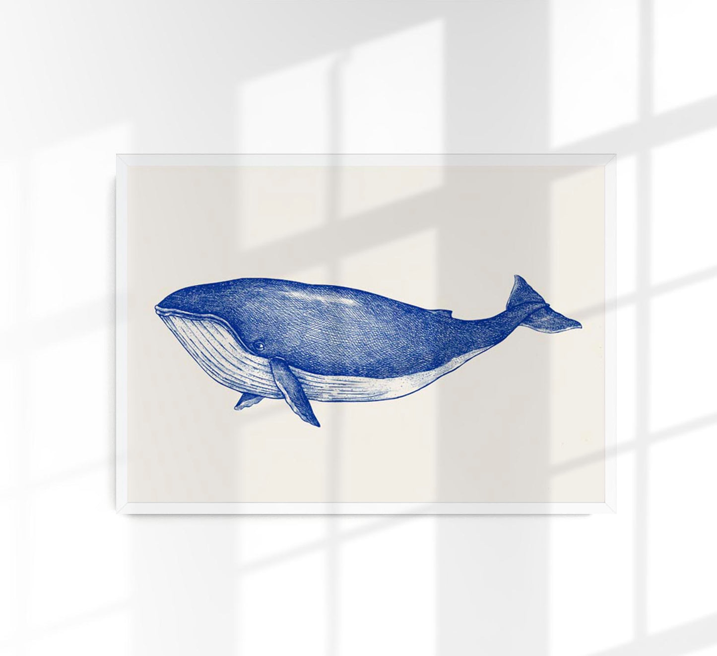 Blue Whale Art Print