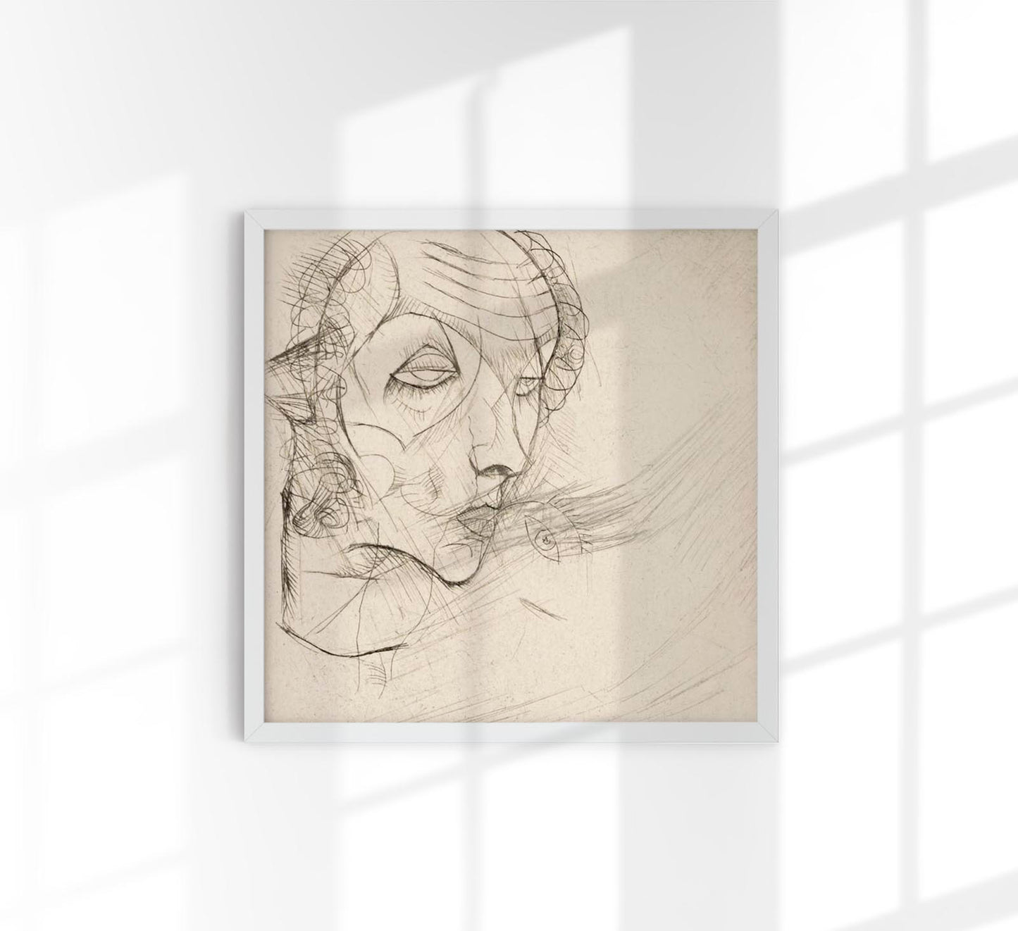Self portrait by Egon Schiele
