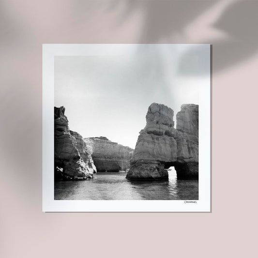 Greek view B&W by Cannanas