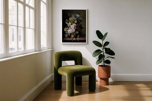 Still Life with Flowers by Eelke Jelles Eelkema Botanical Poster