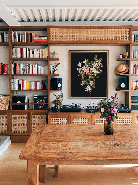 Branch of Azaleas in Bloom by M. de Gijselaar  Botanical Poster