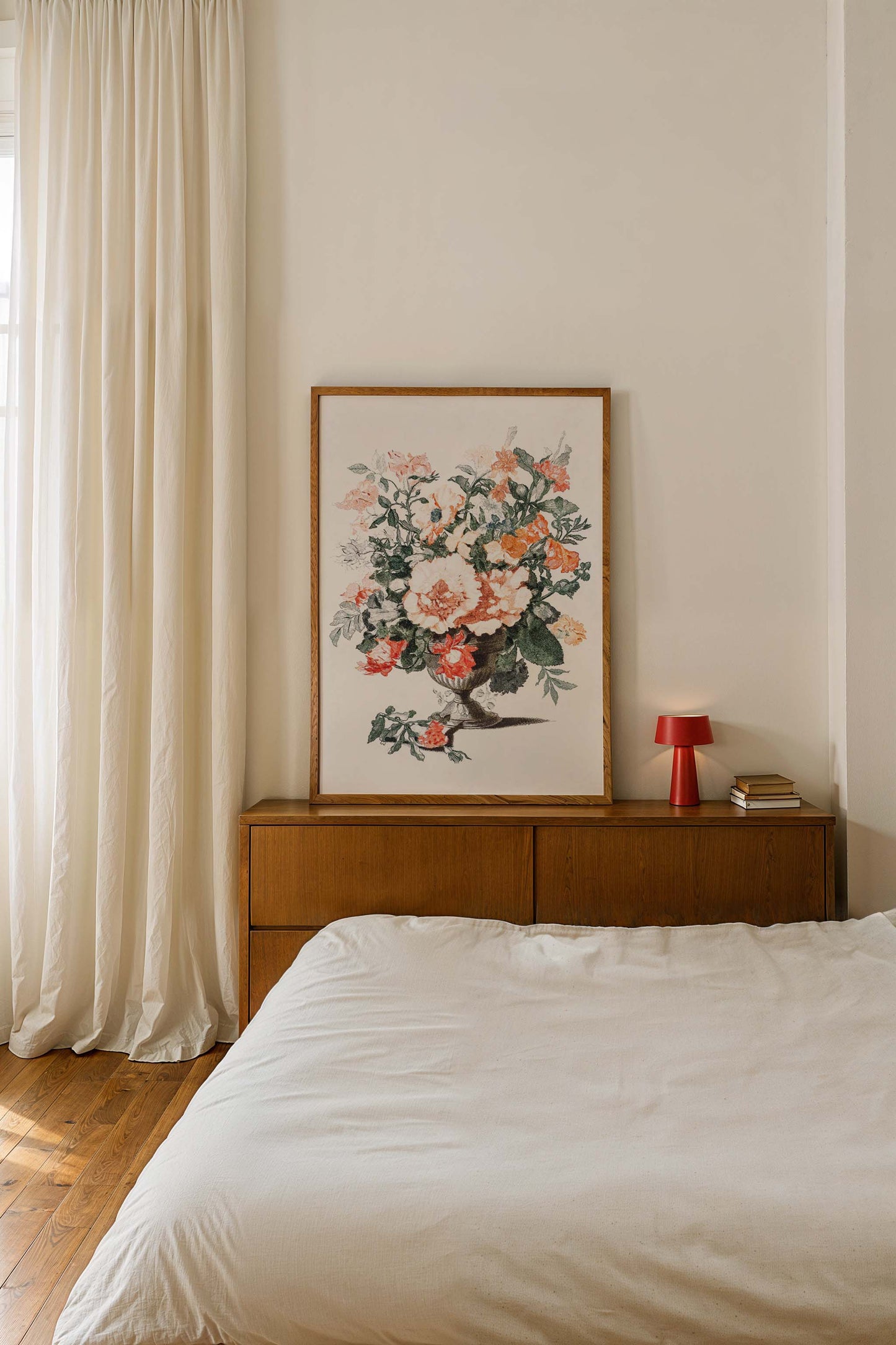 Stone vase with flowers nr 2 by Johan Teyler Botanical Poster