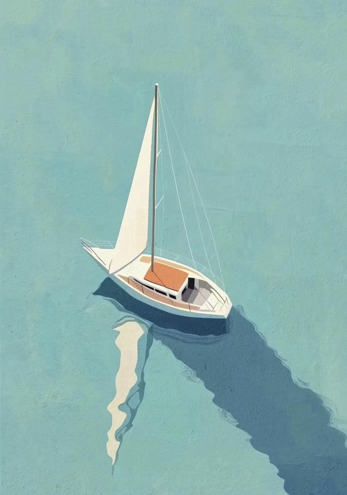 Sailboat nr 2 Art Poster