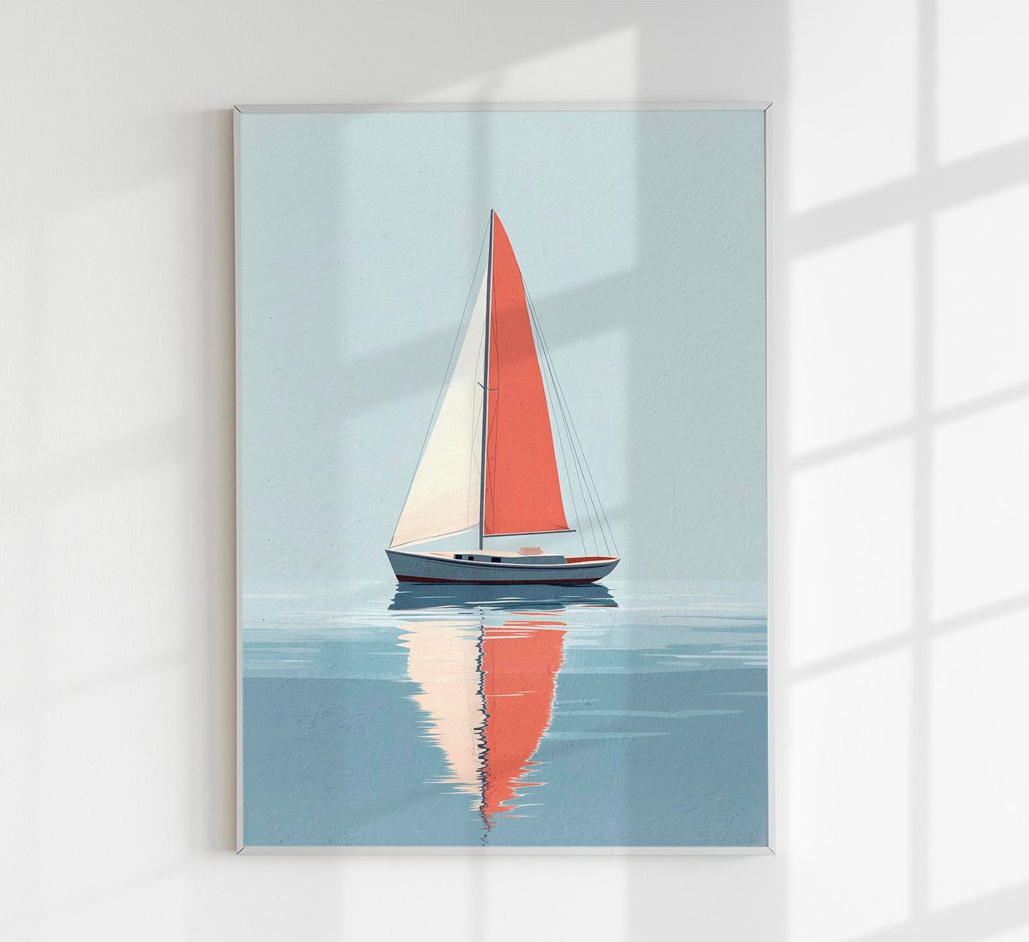 Sailing day nr 2 Art Poster