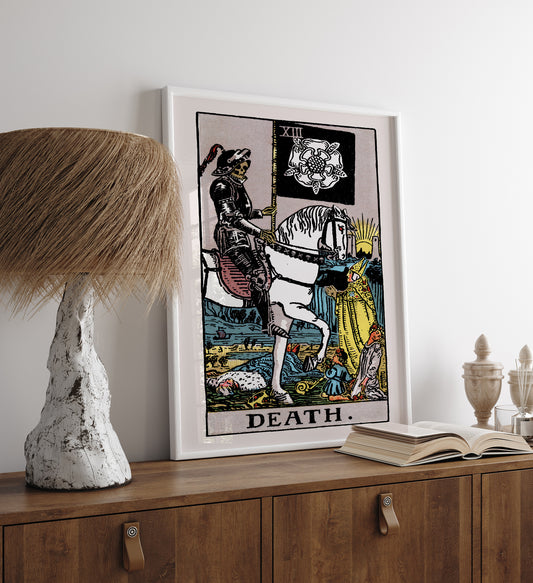Death Tarot Art Poster