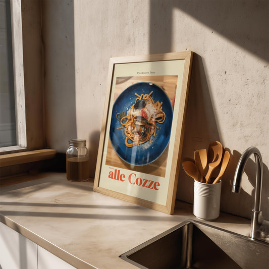 The Kitchen Diary: Pasta alla Cozze Poster