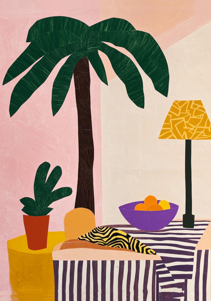 Tropical Room Tropical Art Poster