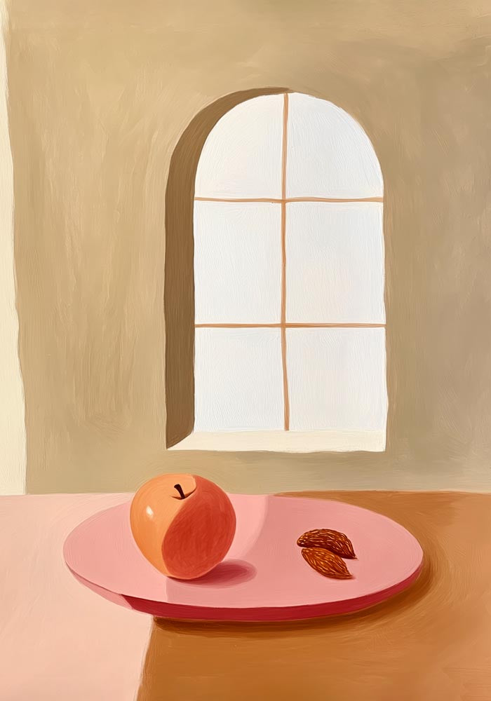 Summer Snack Tropical Art Poster