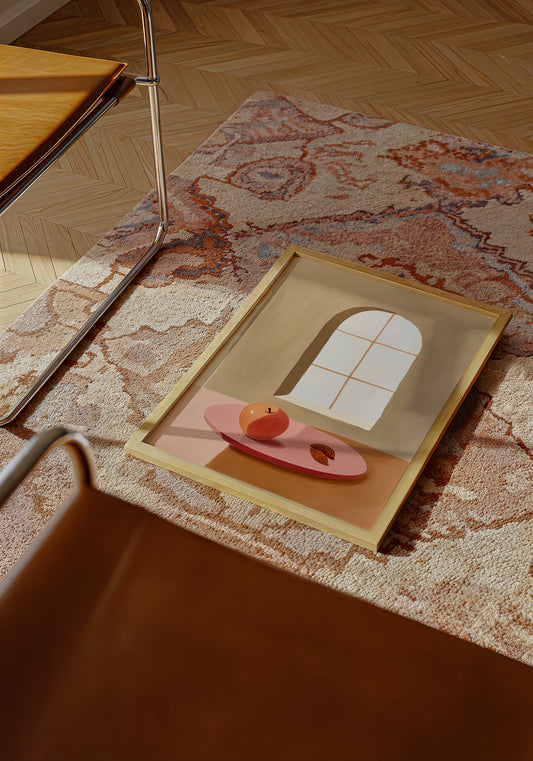 Summer Snack Tropical Art Poster