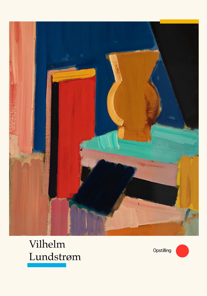 Opstilling nr 2 by Vilhelm Lundstroem Exhibition Poster