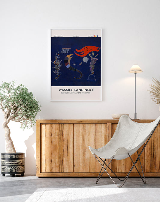 La flèche (1943) by Wassily Kandinsky Exhibition Poster