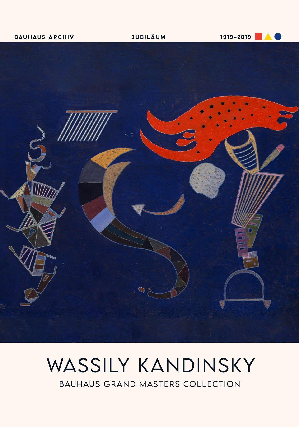 La flèche (1943) by Wassily Kandinsky Exhibition Poster