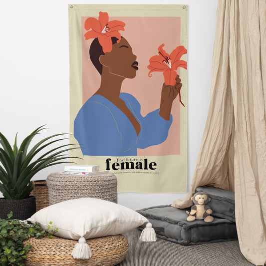 The Future is Female n2 Flag