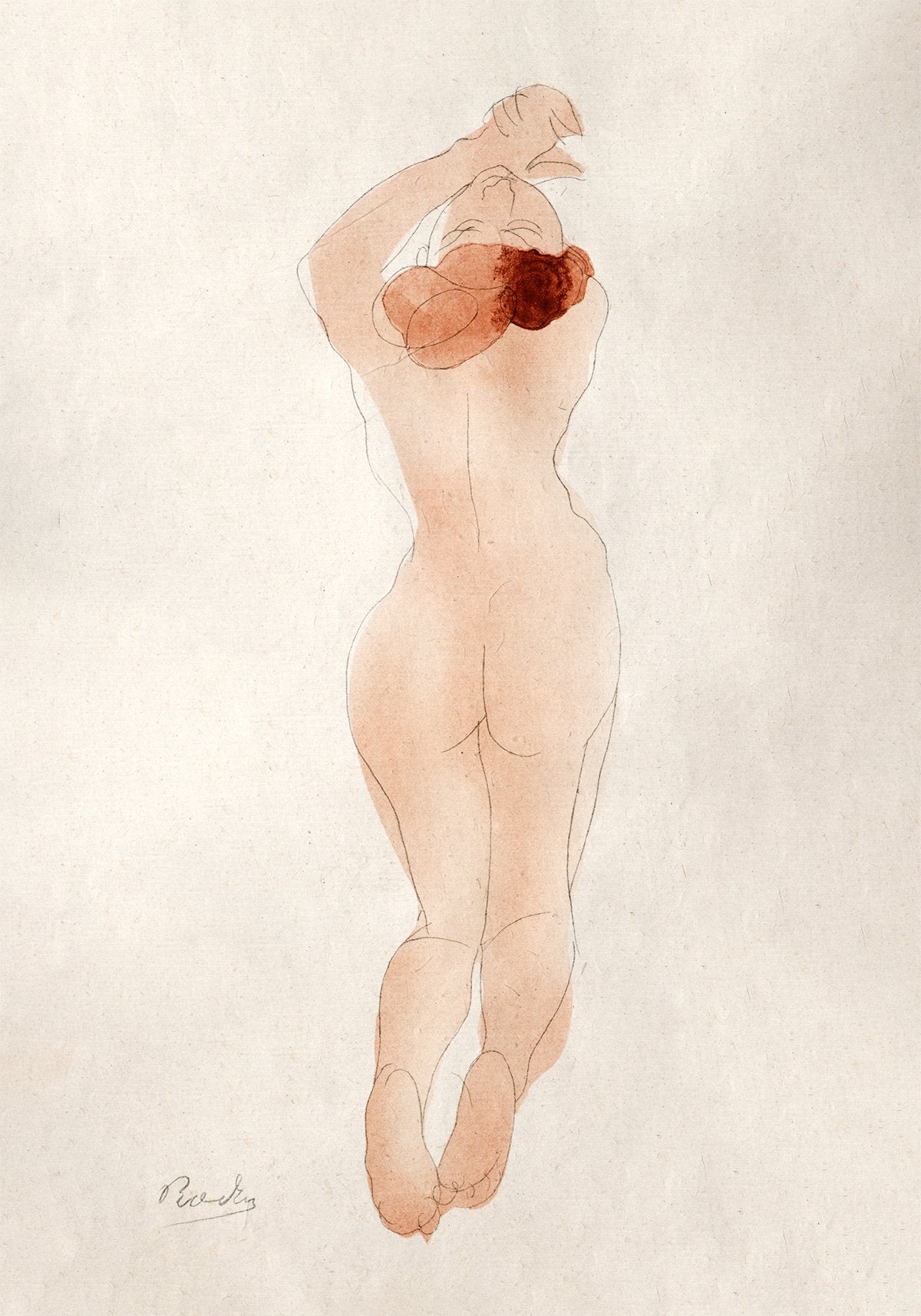 Chéri Poster by Auguste Rodin