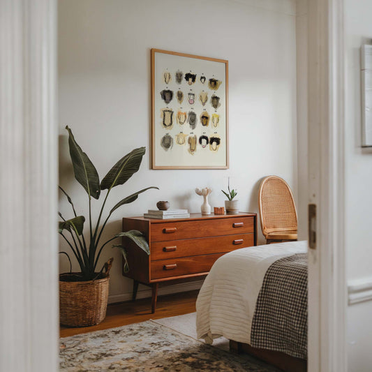 Penis Colorful Chart Art Print by André Humeres