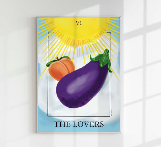 The Lovers Art Print by André Humeres