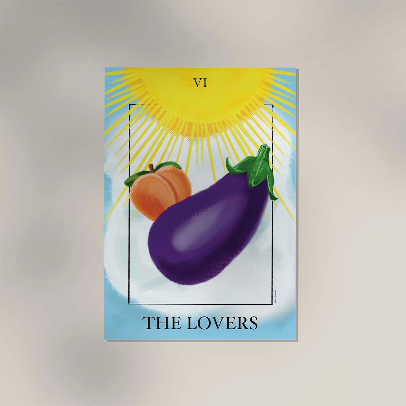 The Lovers Art Print by André Humeres