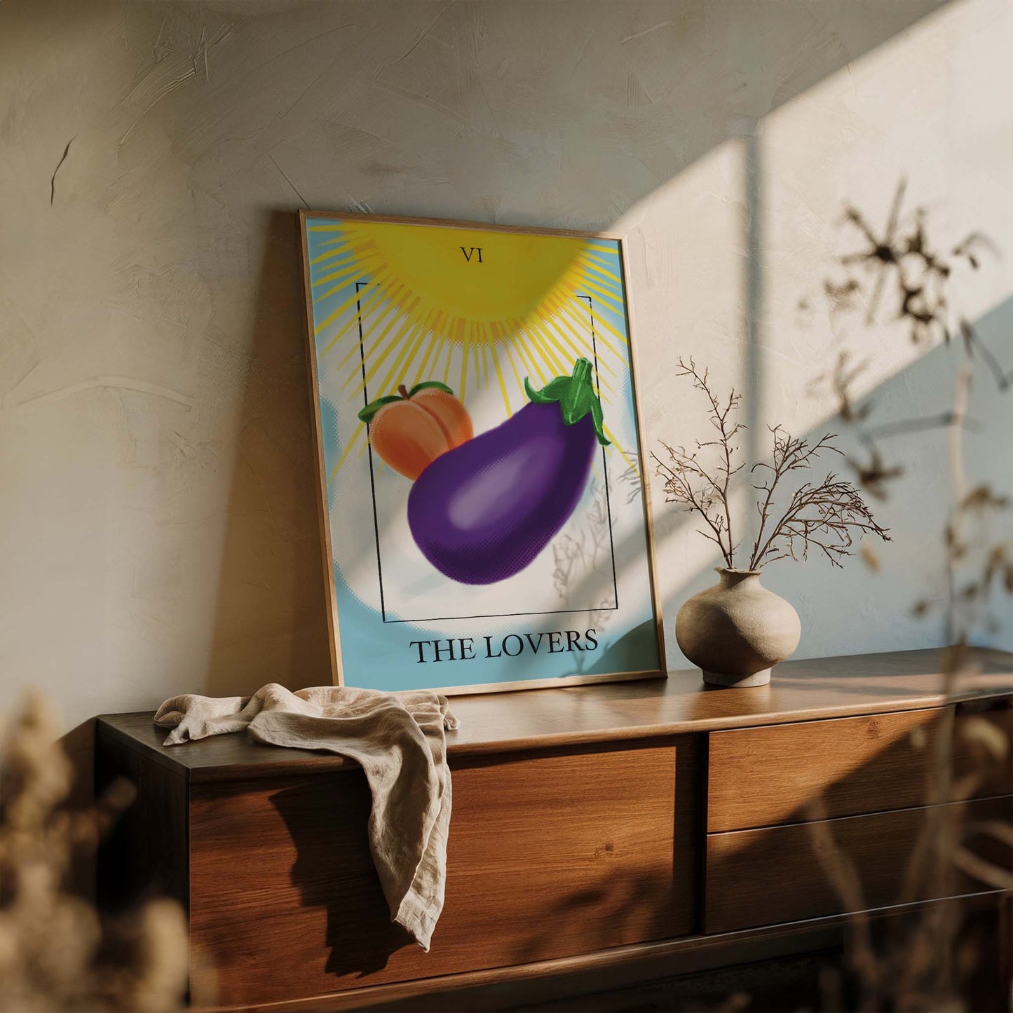 The Lovers Art Print by André Humeres