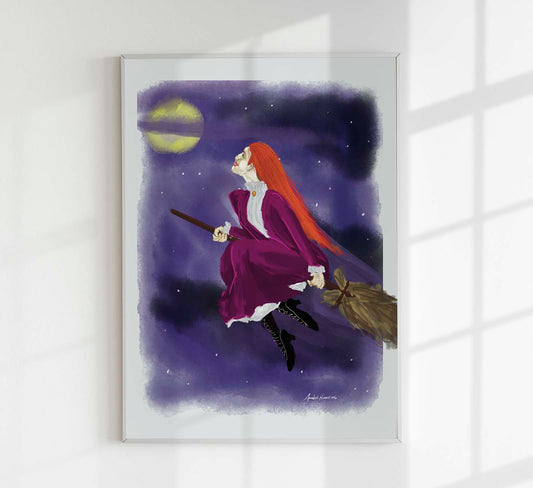 Witching Hour Art Print by André Humeres