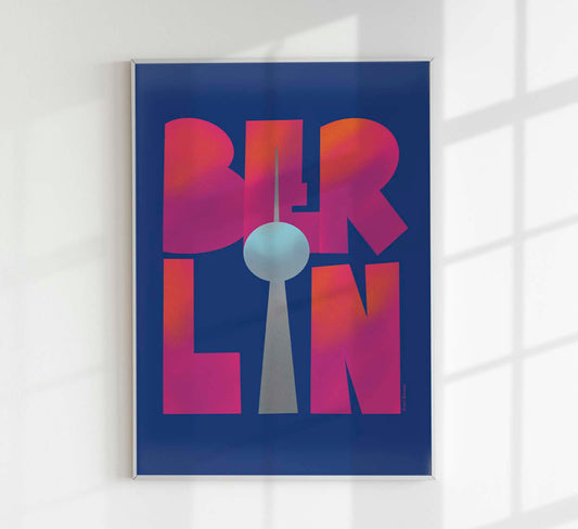 Berlin Art Print by André Humeres