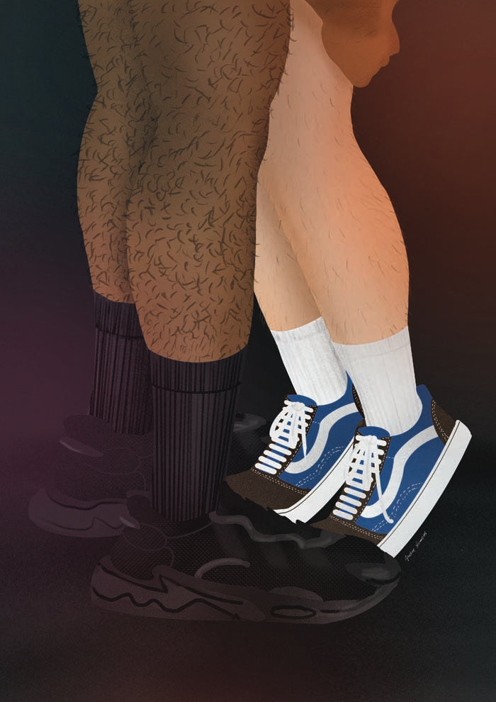 Club Embrace Art Print by André Humeres