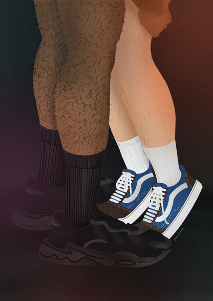 Club Embrace Art Print by André Humeres