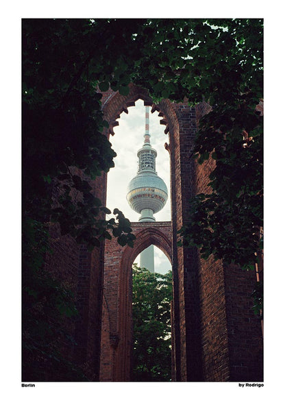 Berlin and the TV Tower nr 2 Photo Print by Alemanizando