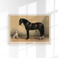 Orloff Horse & Dog Poster