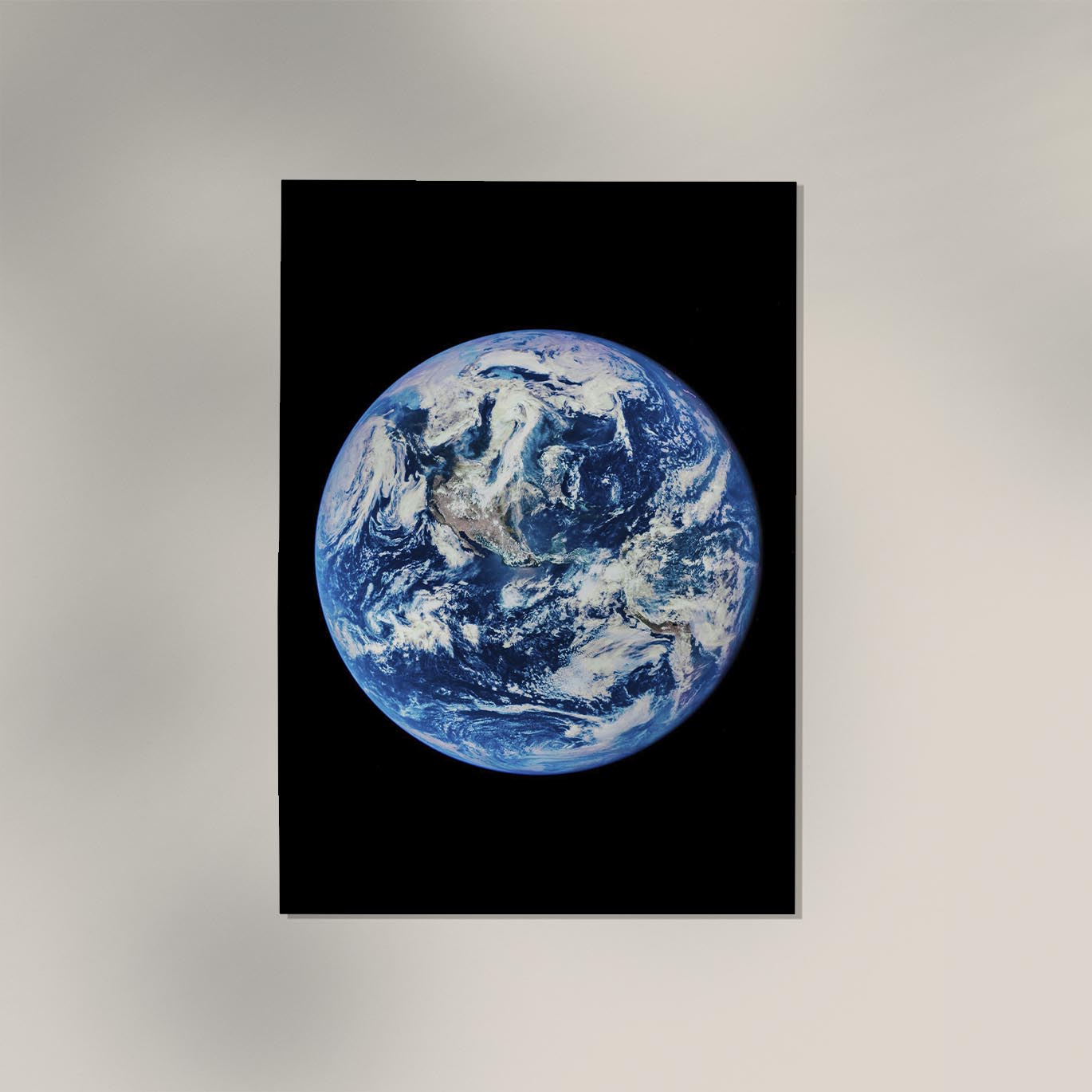 Planet Earth Astronomical Poster