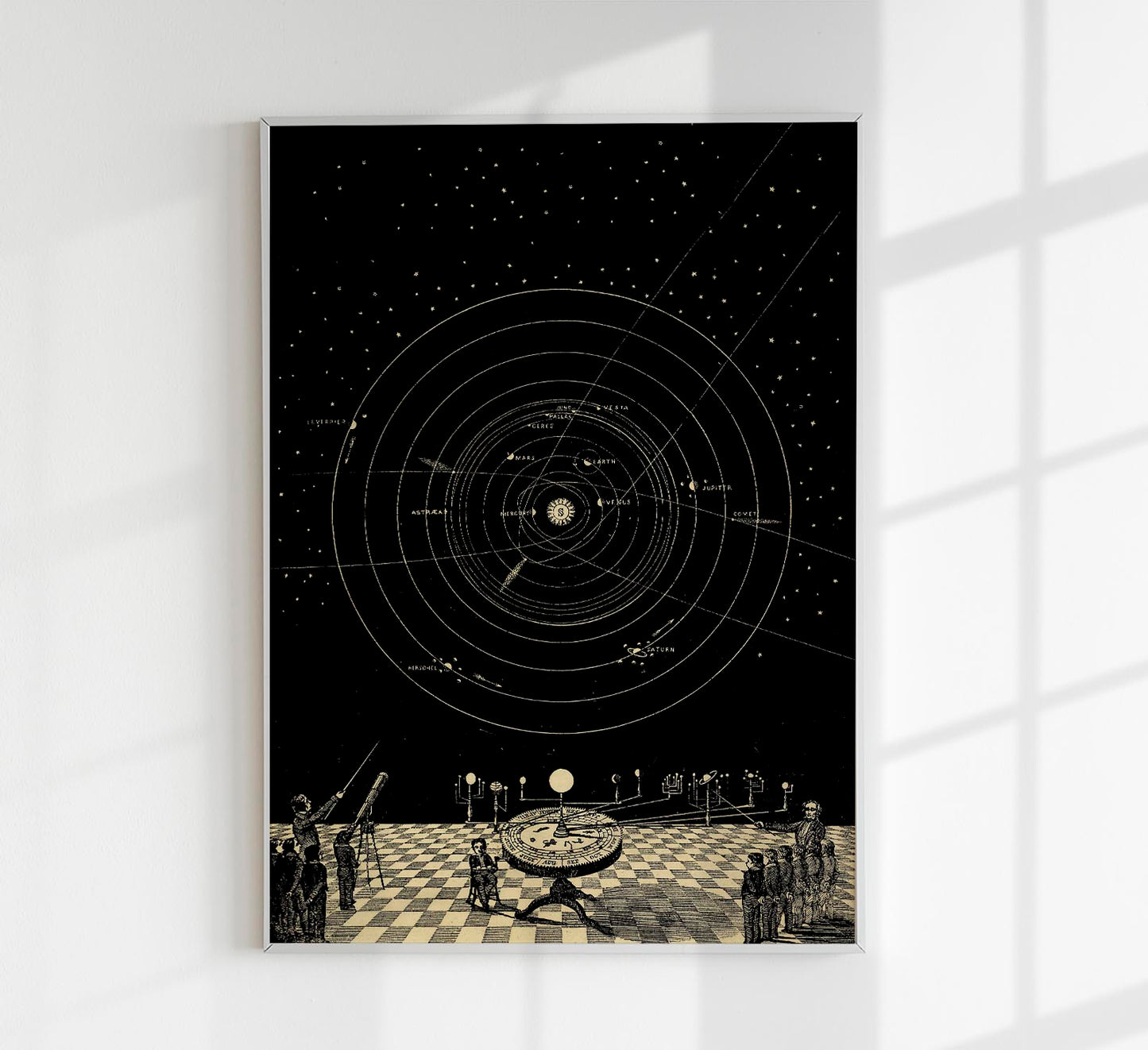 Space Curiosity Astronomy Poster