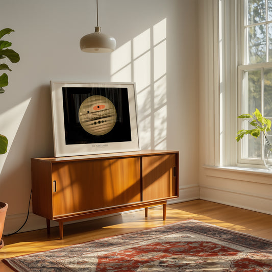 Jupiter by Trouvelot Astronomical Poster