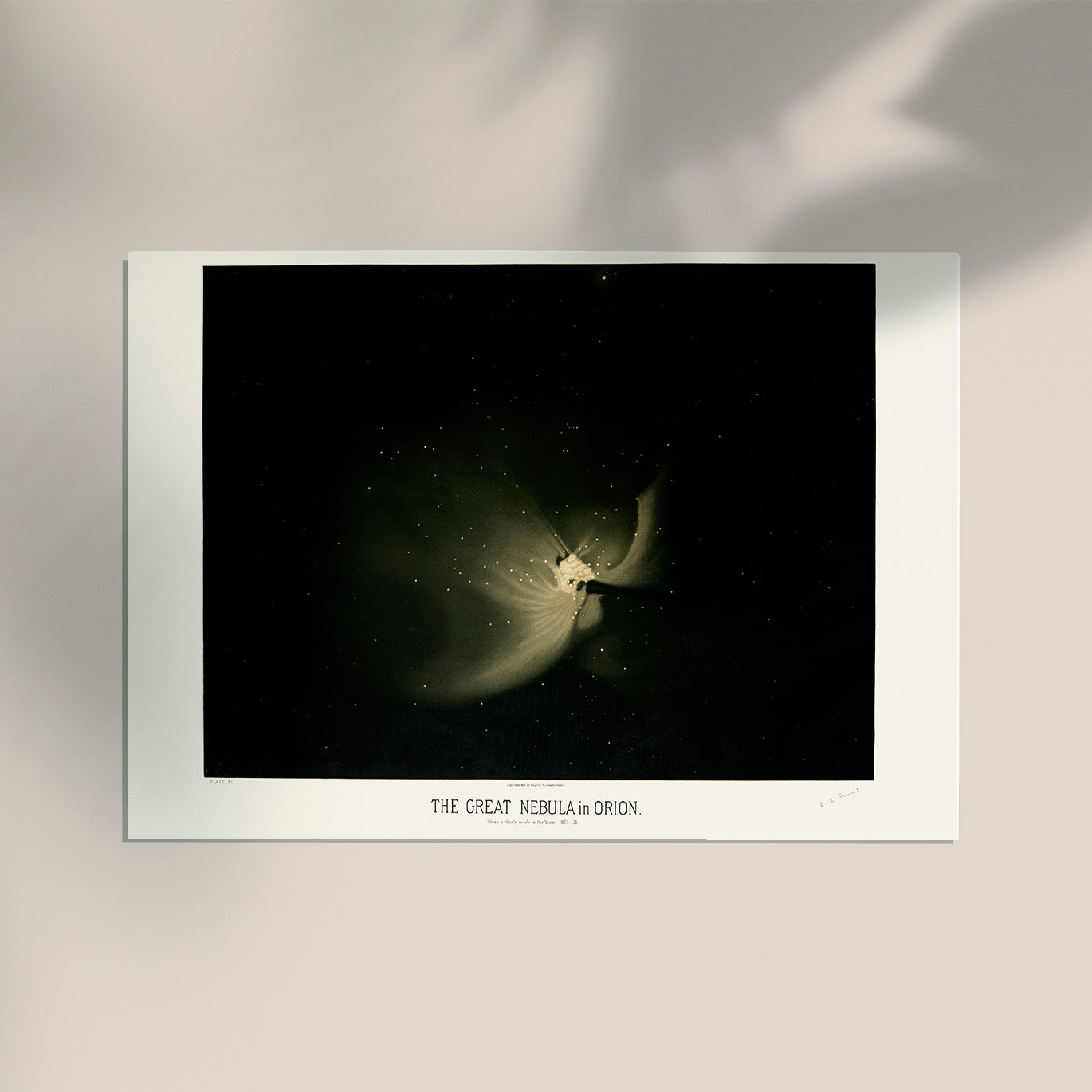 The Great Nebula Astronomical Poster