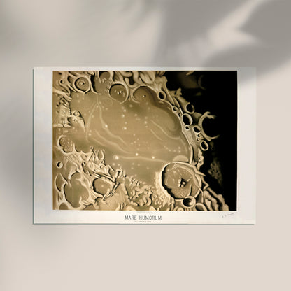 Mare Humorum Astronomical Poster