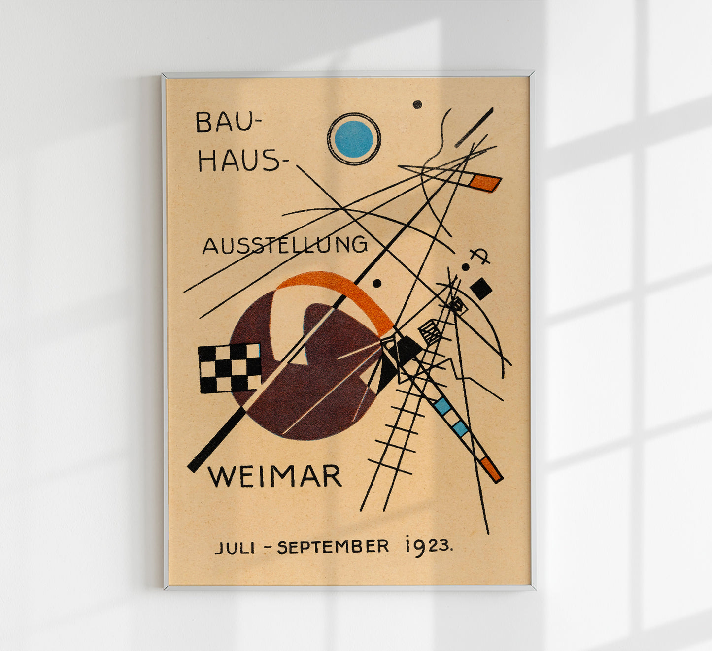 Bauhaus Ausstellung 1923 Weimar Poster by Wassily Kandinsky