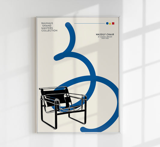 Wassily Chair by Bauhaus Masters Art Poster