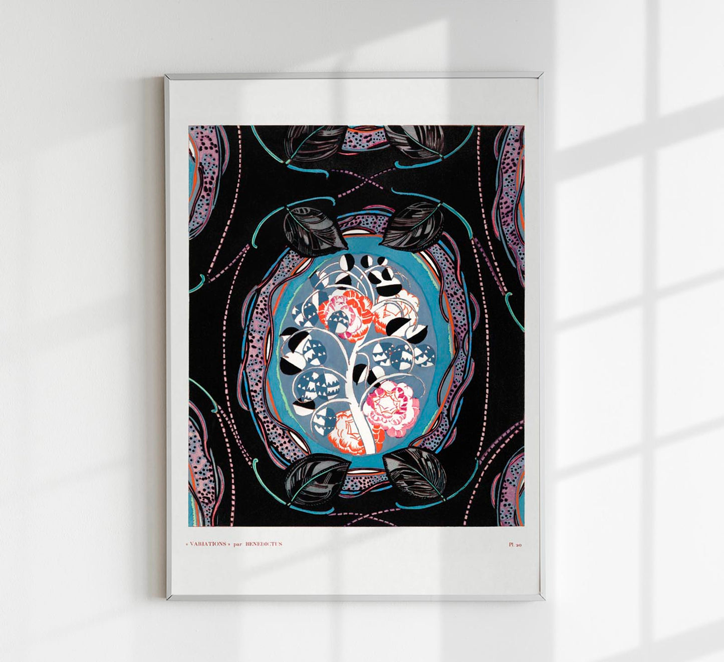 Vintage floral motifs n. 20 by Édouard Bénédictus
