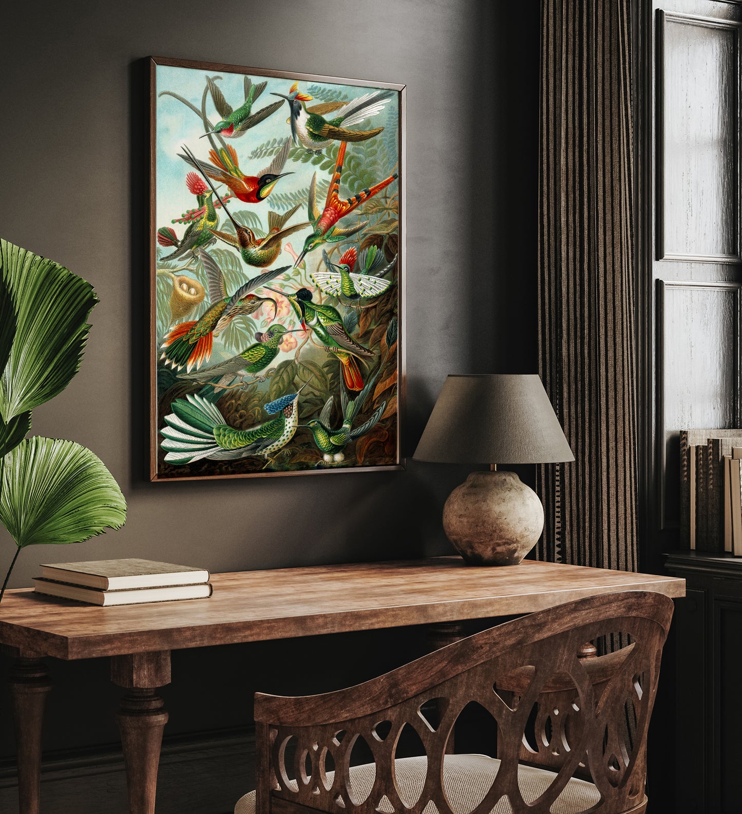 Birds of Paradise by Ernst Haeckel Poster