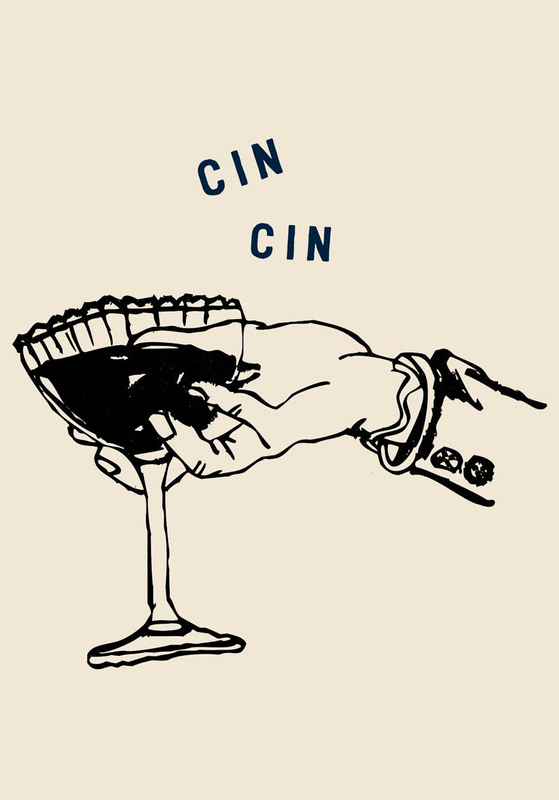 Cin Cin Art Poster