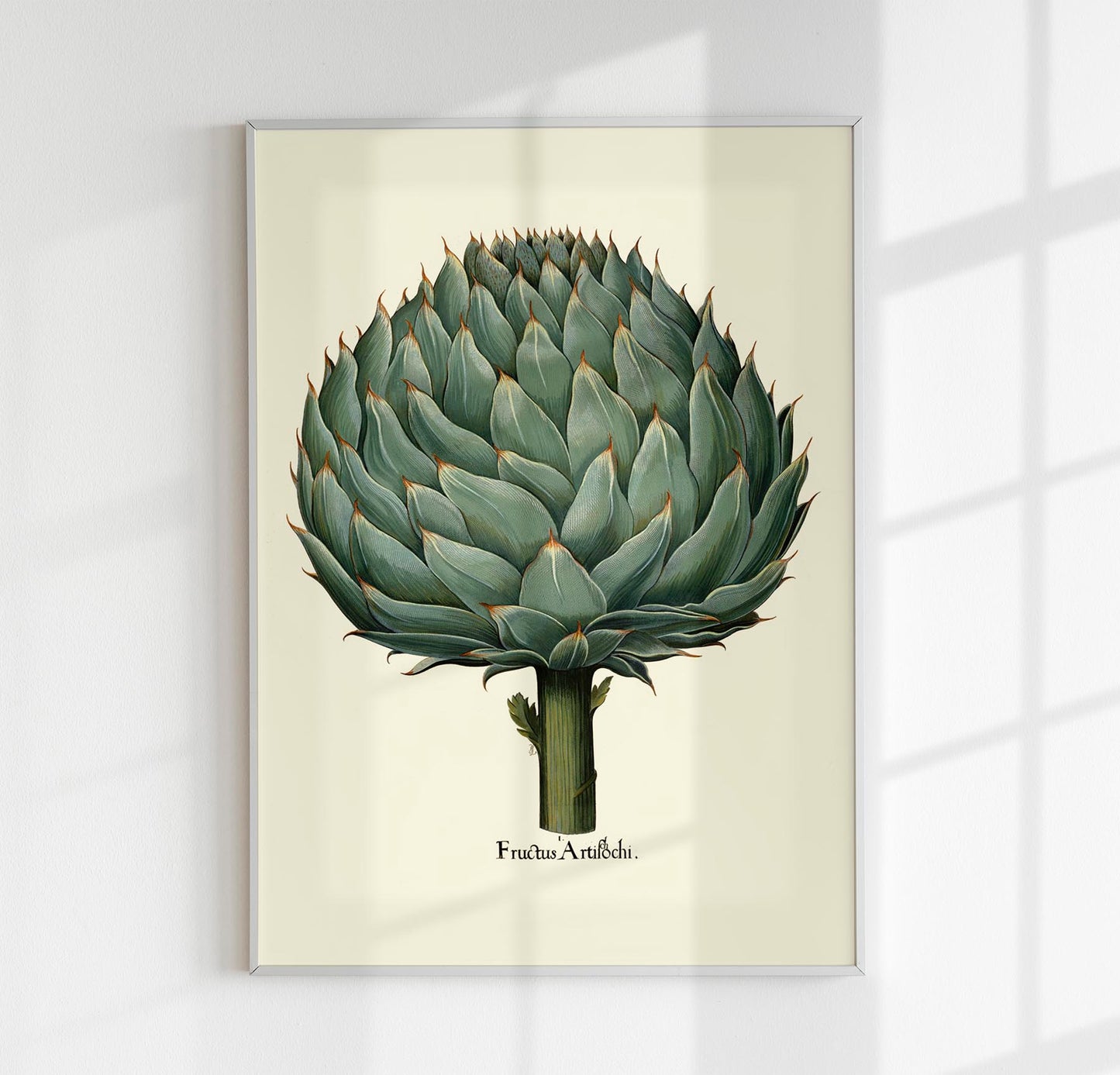 Artichoke Beige Poster