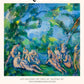 The Bathers Paul Cézanne Exhibition Poster