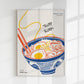 Ramen Club Graphic Art Poster