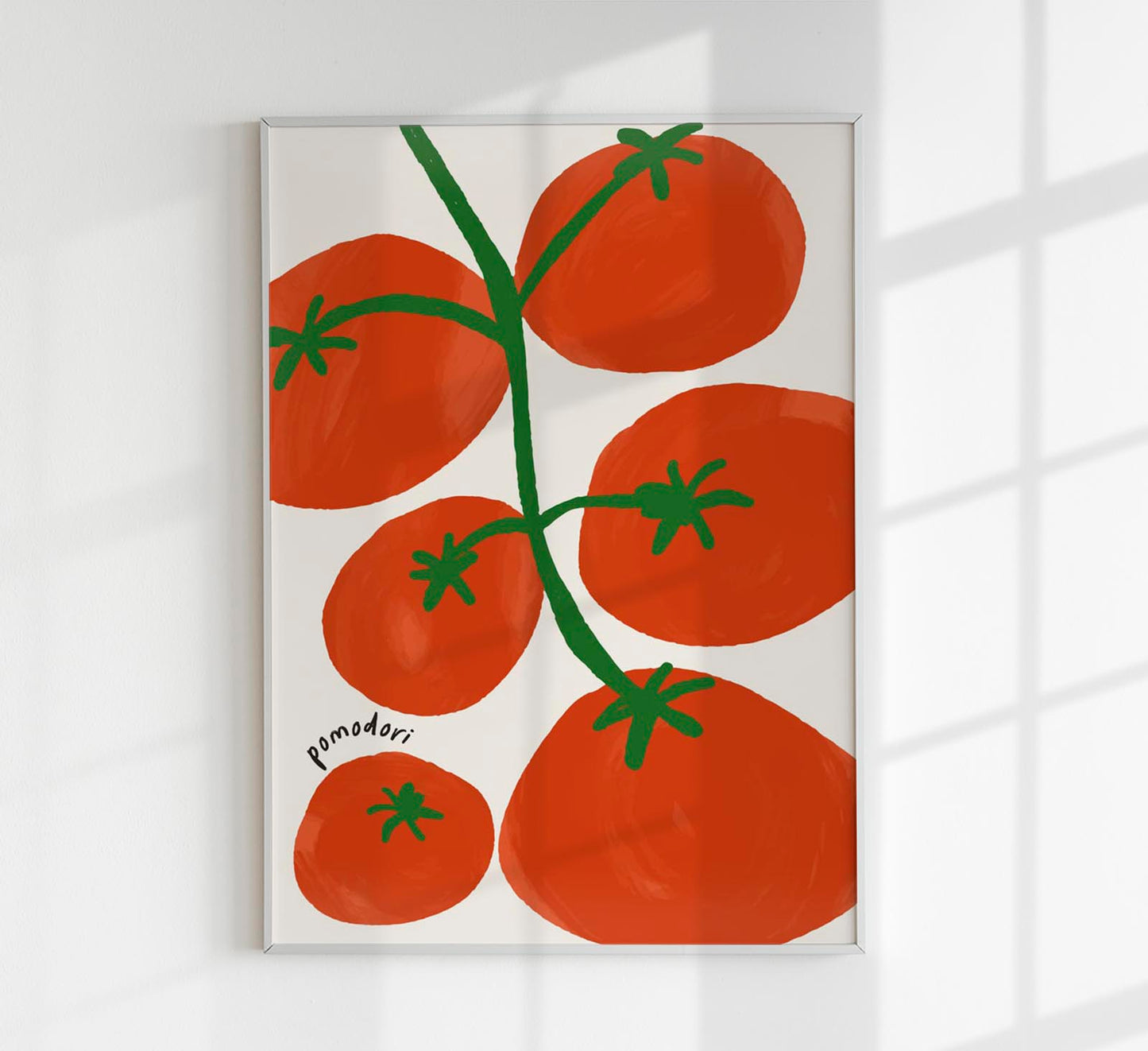 Tomate Pomodori Art Poster