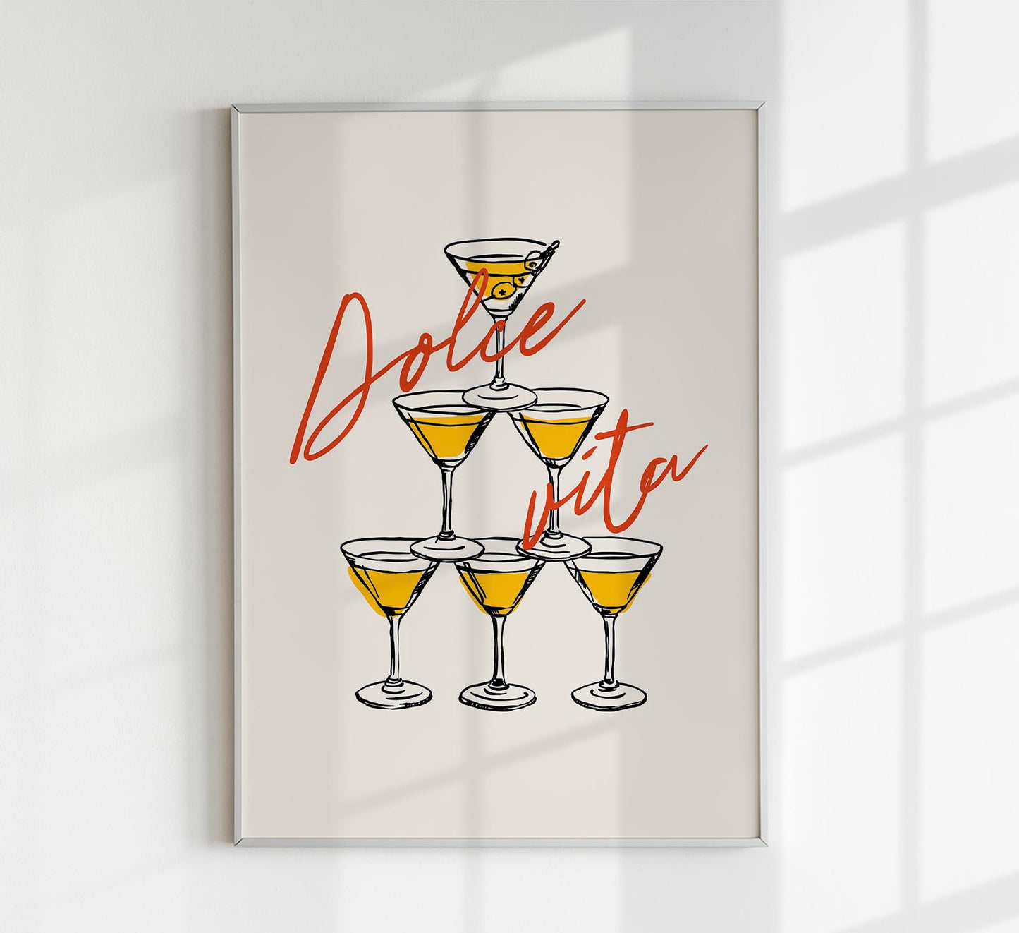 Dolce Vita Foodie Set of 3 Prints