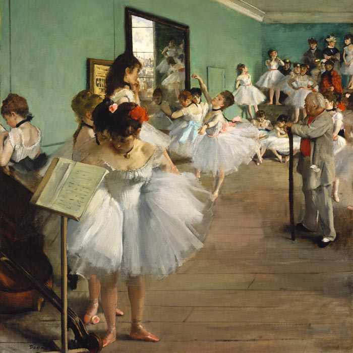 The Dance Class by Edgar Degas