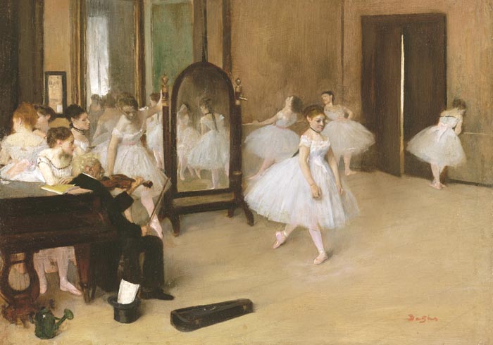 The Dancing Class by Edgar Degas