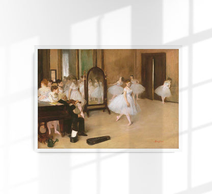 The Dancing Class by Edgar Degas