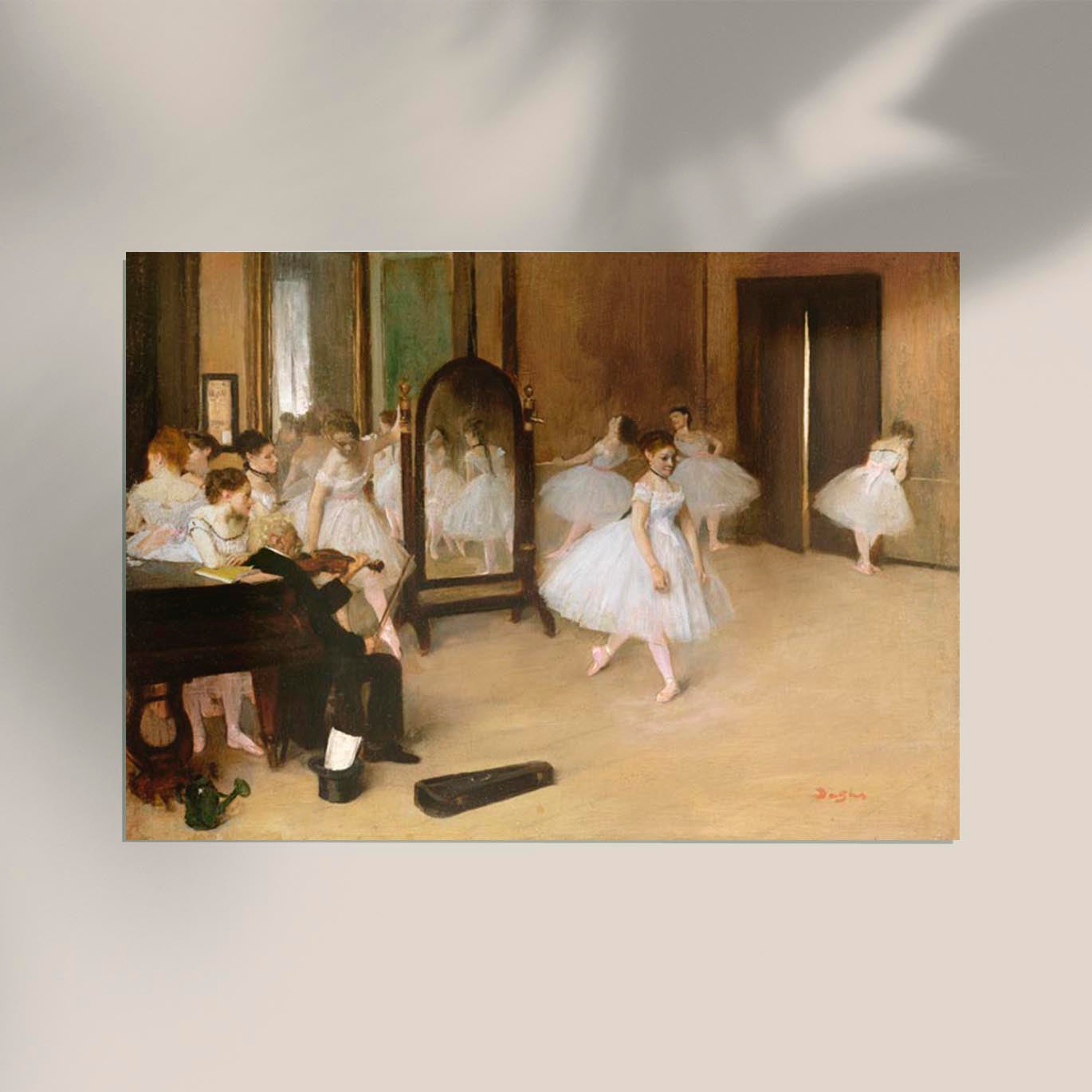 The Dancing Class by Edgar Degas